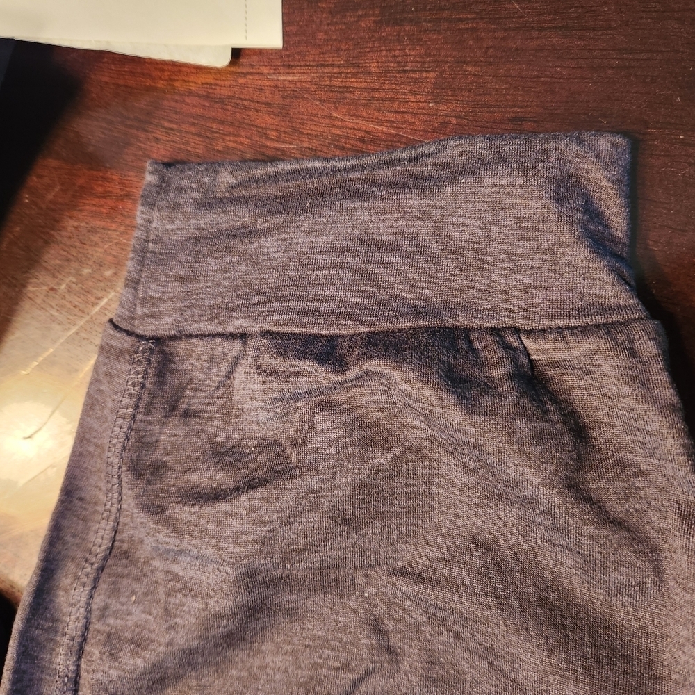 Athletic Works Black Track Pants with Tapered Legs - Picture 5 of 7